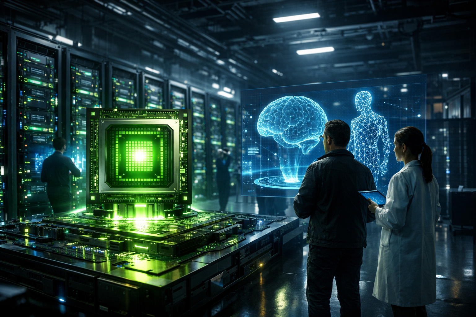 Nvidia surges to top as AI demand explodes